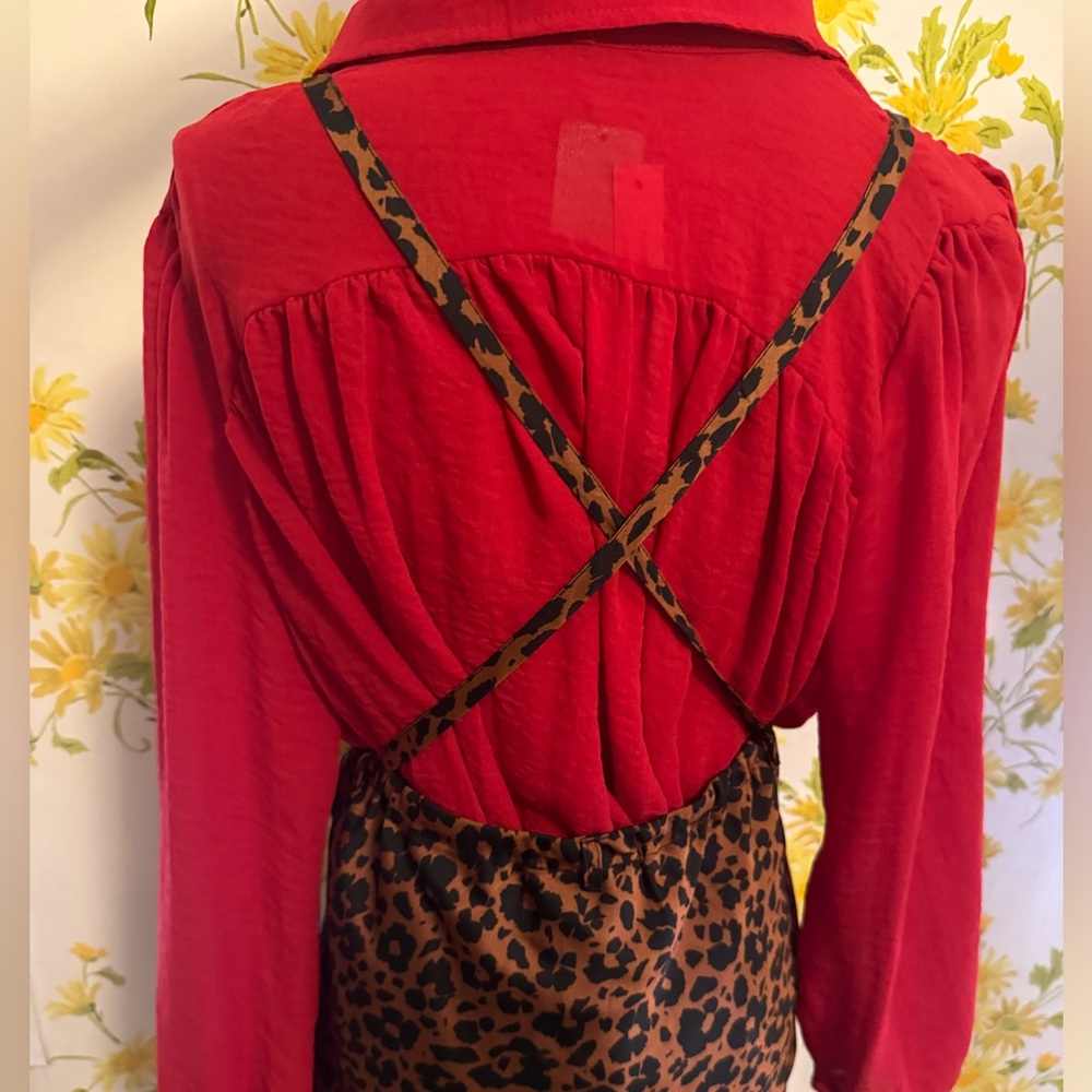 NEW Dress Forum Stylish Animal Print Midi Skirt size M - Picture 15 of 15